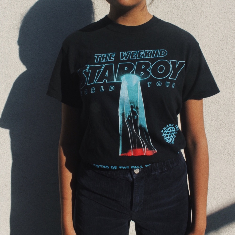 THE WEEKND STARBOY WORLD TOUR TEE